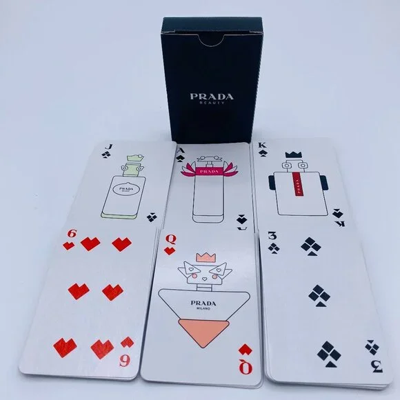 Prada Playing Cards in Elegant original box - NEW - Picture 3 of 7